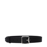 Burberry Black Leather Regular Belt