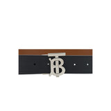 Burberry Black Calf Leather Bos Taurus Regular Belt