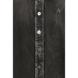 The Attico Black Denim Shirt