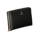 Furla Nero Leather Women Wallet