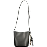Furla Nero Leather Women Bucket Bag