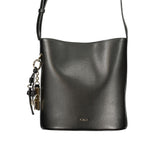 Furla Black Leather Women Handbag