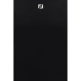 Fendi Black Cotton T-Shirt