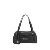 Versace Black Lamb Ovis Aries Aries Shoulder Bag