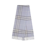 Burberry Light Blue Cashmere Scarf