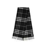 Burberry Black Cashmere Scarf