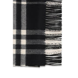 Burberry Black Cashmere Scarf