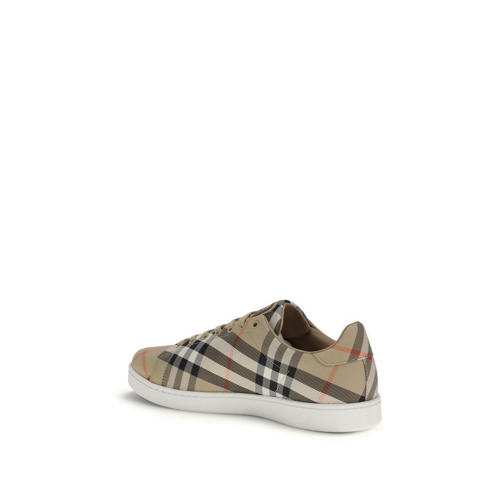 Burberry Multicolor Polyamide Low Top Sneakers