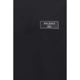 Balmain Black Cotton T-Shirt