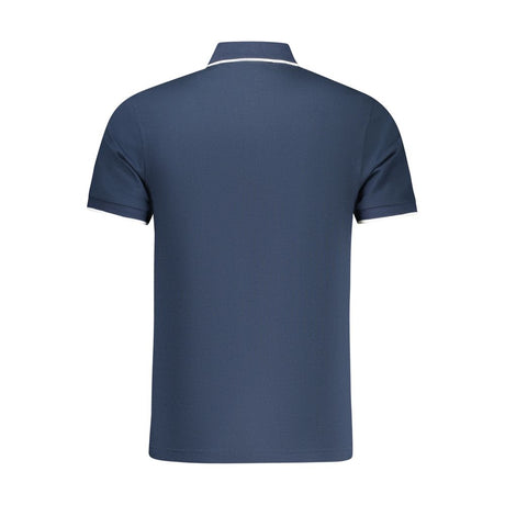Hugo Boss Blue Cotton Men Polo Shirt
