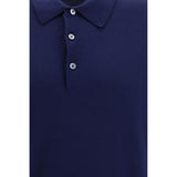 Tom Ford Blue Cotton Polo Shirt