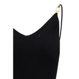 Versace Black Viscose Casual Dress