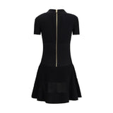 Balmain Black Viscose Casual Dress