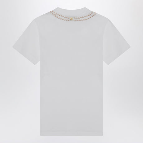 white Moschino Breakfast T-shirt