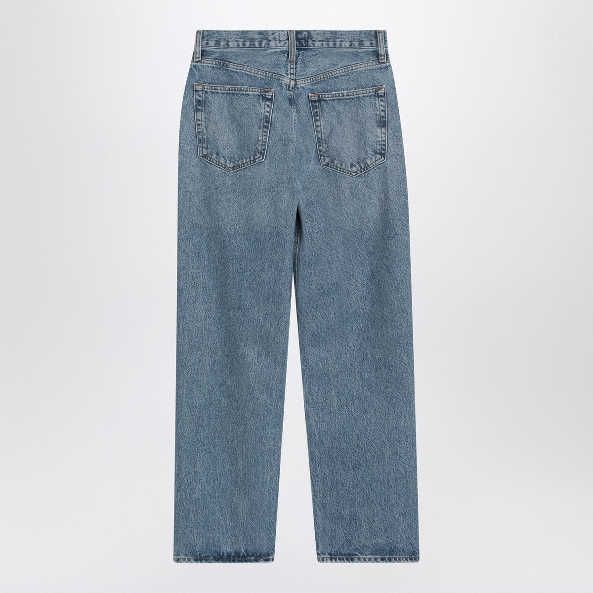 AGOLDE V-Waist baggy jeans Fairway coloured
