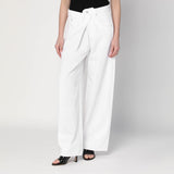 AGOLDE Wide Vana Fold white jeans