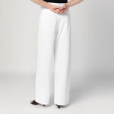 AGOLDE Wide Vana Fold white jeans