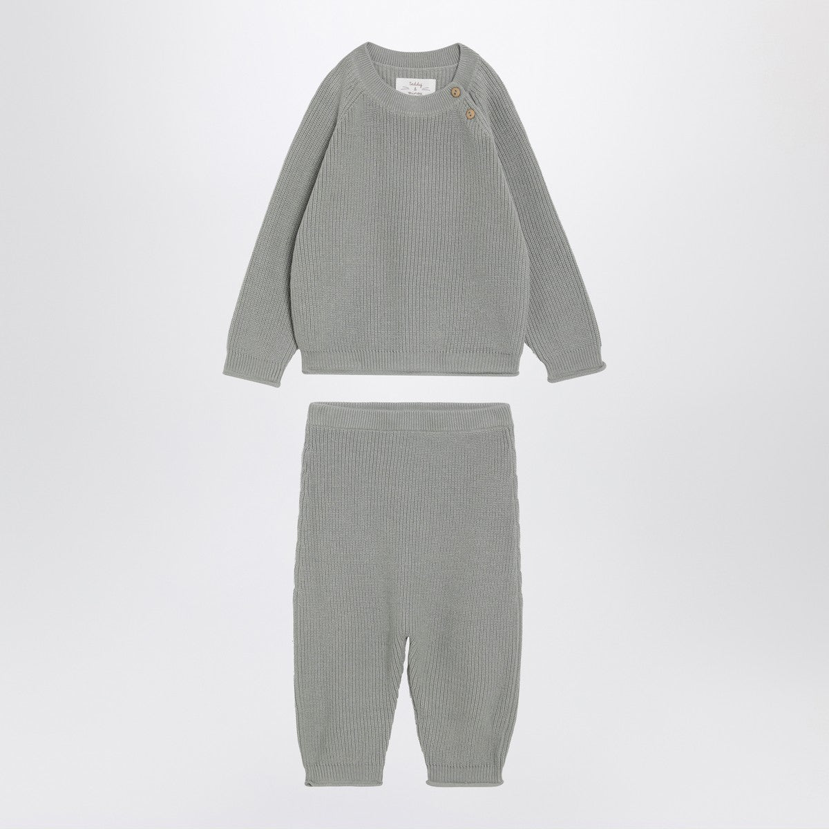 Teddy & Minou Two-piece suit in sage green