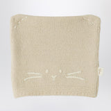 Teddy & Minou Beige knit set with hat and shoes