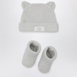 Teddy & Minou Two-piece set in pumice colour
