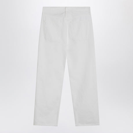 AGOLDE White jeans in regenerated denim