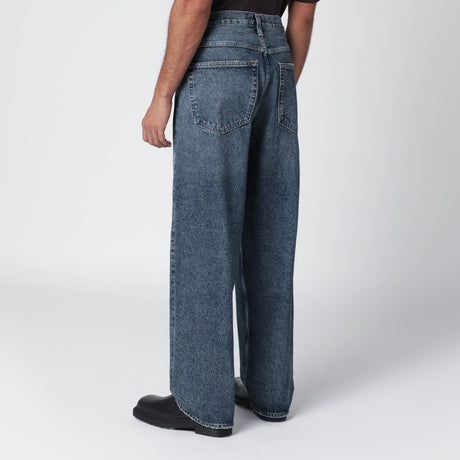 AGOLDE Wide dark vintage indigo Fusion jeans