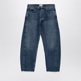 AGOLDE Blue balloon jeans in organic denim