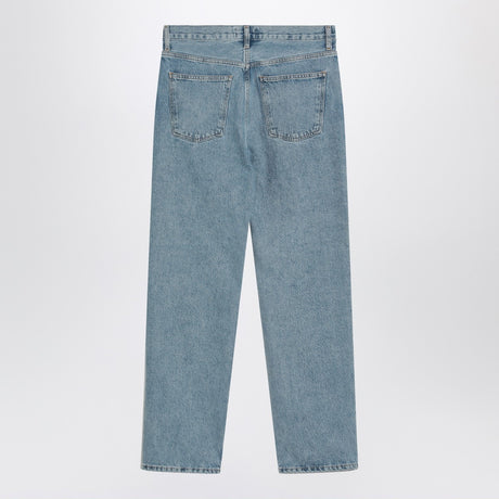 AGOLDE Light blue jeans in regenerated denim