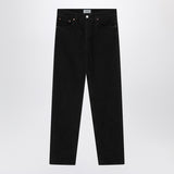 AGOLDE Black jeans in regenerated denim
