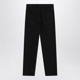 AGOLDE Black jeans in regenerated denim
