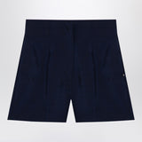 Sportmax Blue wool-blend shorts