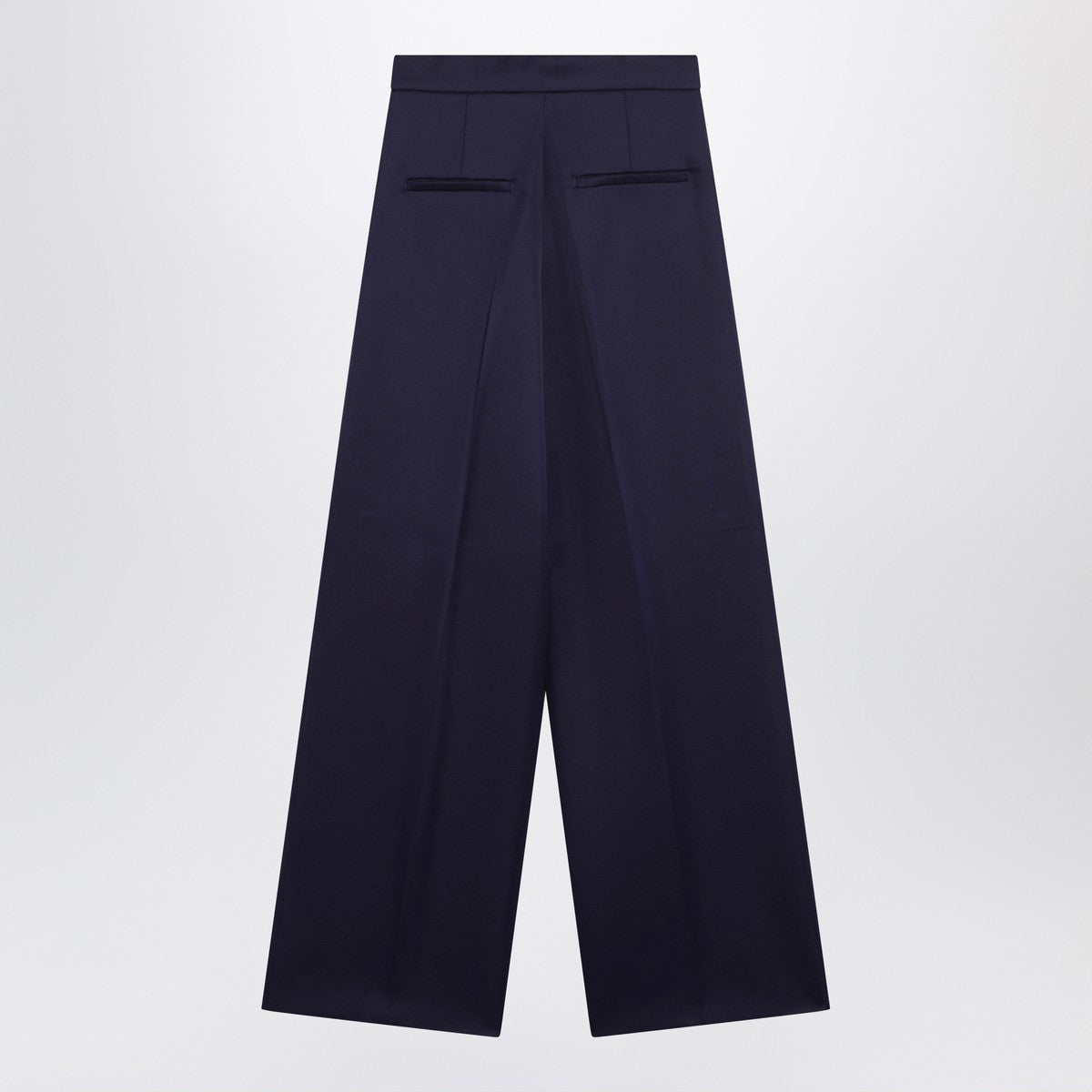 Sportmax Dark purple oversized trousers