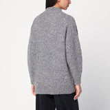 ISABEL MARANT Grey sweater in alpaca blend