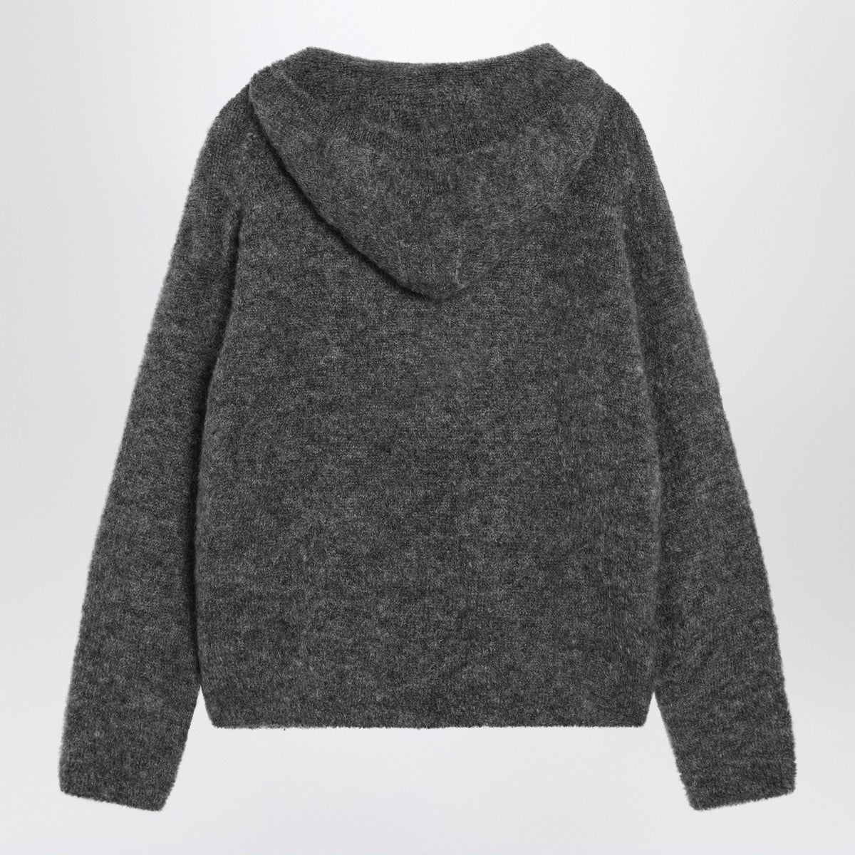 S Max Mara Anthracite hooded sweater