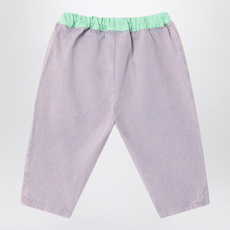 Bobo Choses Colour-block Trousers in Cotton