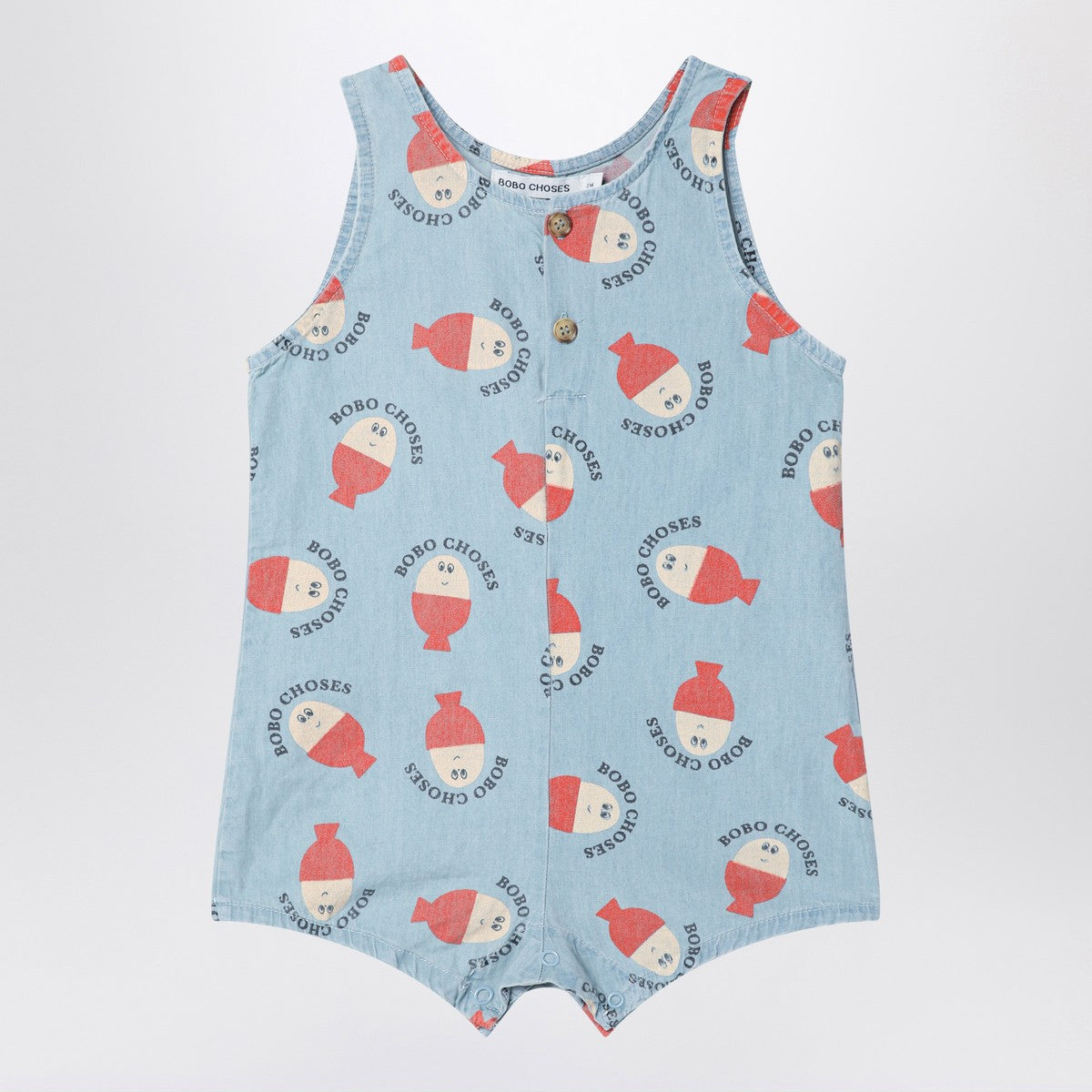 Bobo Choses Morning Egg Blue Romper
