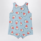 Bobo Choses Morning Egg Blue Romper