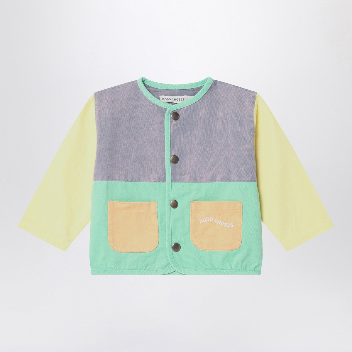 Bobo Choses Colour-block Jacket in Cotton