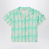Bobo Choses Lucky Fish green water shirt