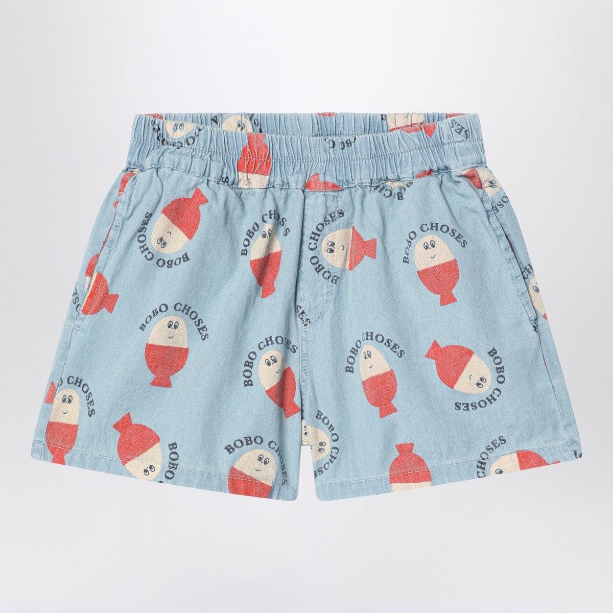 Bobo Choses Morning Egg Blue Shorts