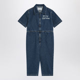 Bobo Choses Joy blue denim jumpsuit