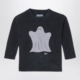 Bobo Choses Black washed jersey in organic cotton