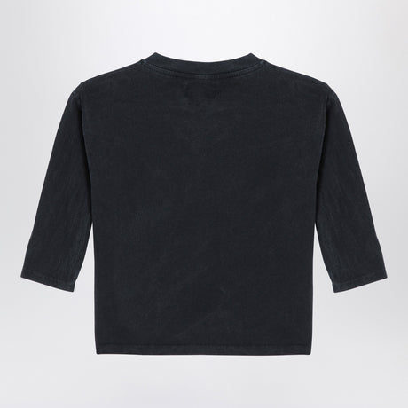 Bobo Choses Black washed jersey in organic cotton