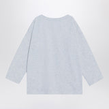 Bobo Choses Light grey cotton sweater