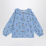 Bobo Choses Light blue denim shirt