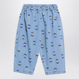 Bobo Choses Light blue denim trousers