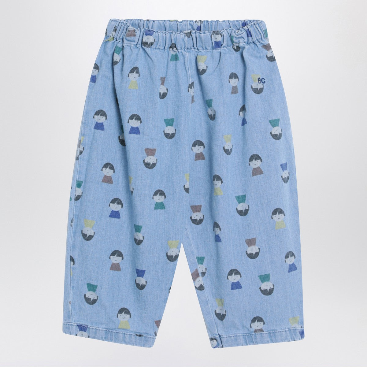 Bobo Choses Light blue denim trousers