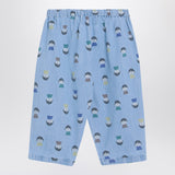Bobo Choses Light blue denim trousers