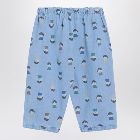 Bobo Choses Light blue denim trousers