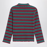 Bobo Choses Ribbed striped cotton sweater
